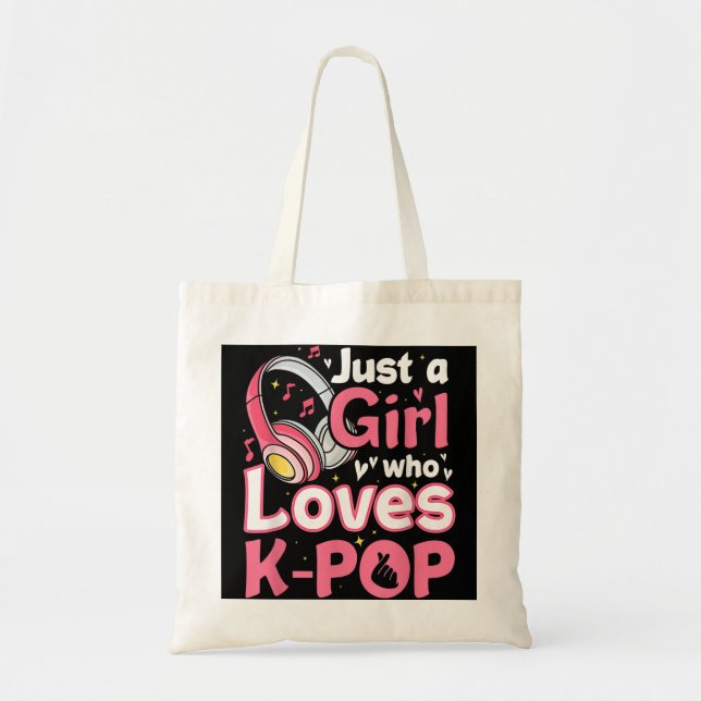 Tote Bag KPOP Corée du Sud Kpop coréen asiatique (Devant)