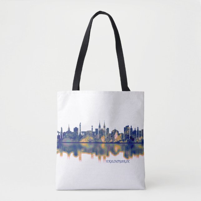 Tote Bag Krasnoïarsk Skyline (Devant)