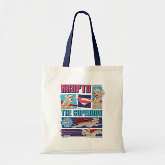 Tote Bag Krypto Les Panneaux De Bande Dessinée Super Chien