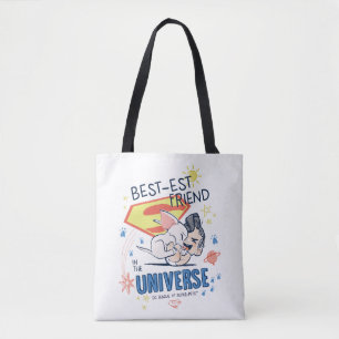Tote Bag Krypto & Superman : Le meilleur ami de l'univers