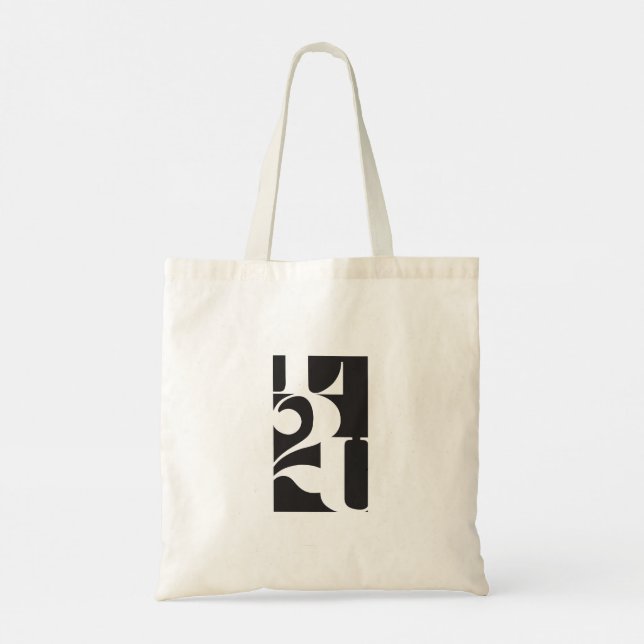 Tote Bag L2U FOURRE-TOUT Canvas 2 (Dos)