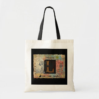 Tote Bag L chic minable de lettre