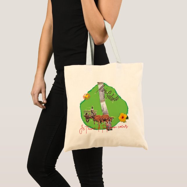 Tote Bag L’île de Marie-Galante (Devant (produit))