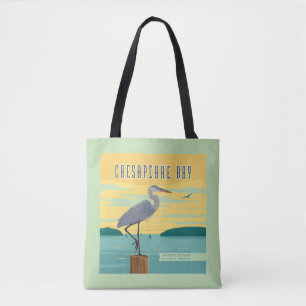 Tote Bag La Baie De Chesapeake Le Plus Grand Estuaire D'Amé