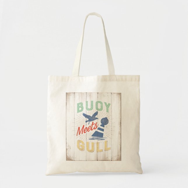Tote Bag La balise JJ72 rencontre Gull.tif (Devant)