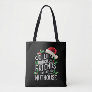 Tote Bag La bande de copains la plus joyeuse Noël Correspon