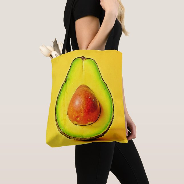 Tote Bag La beauté d'une conception d'Avocado saine (De près)