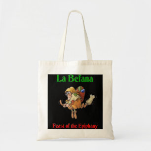 Tote Bag La Befana Fête de l'Epiphanie Raglan Baseball Te