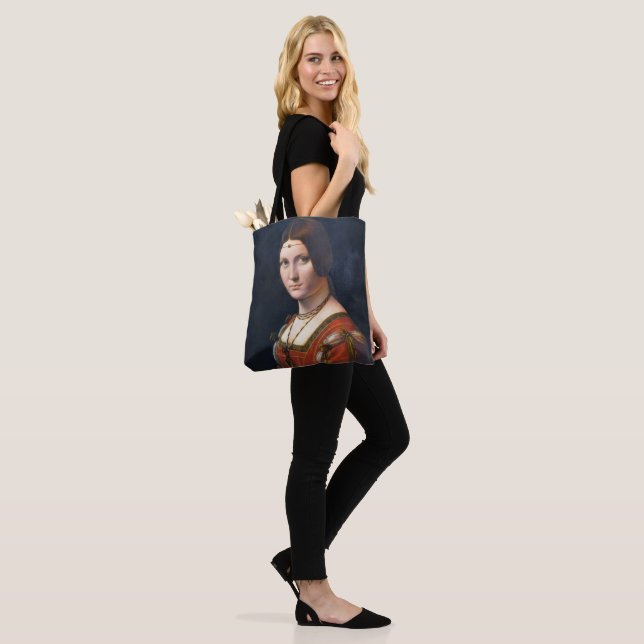 Tote Bag La Belle Ferronnière (Sur le modèle)