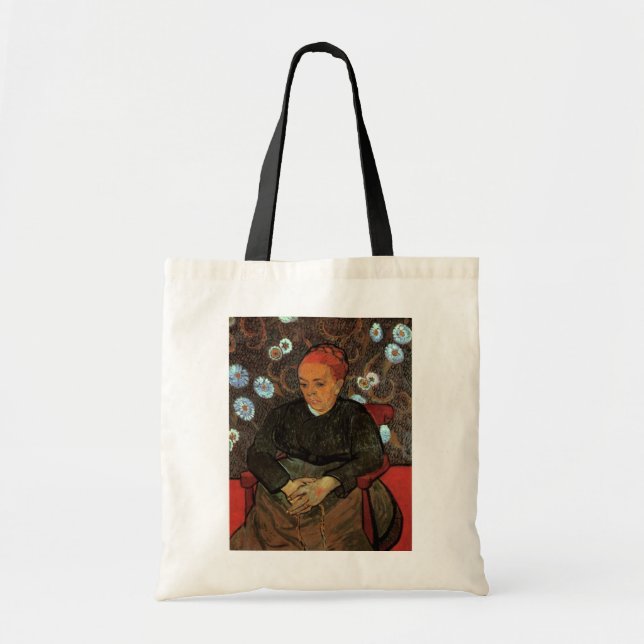 Tote Bag La Berceuse (Augustine Roulin) de Vincent van Gogh (Devant)