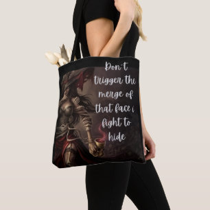 Tote Bag La Bête Au-Delà De Mon Masque