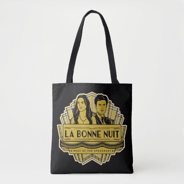 Tote Bag La Bonne Nuit - Rendez-Vous À La Speakeasy (Devant)