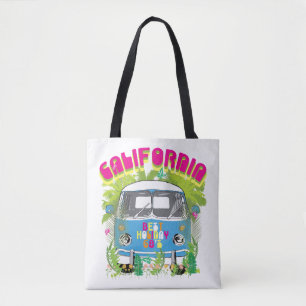 Tote Bag La Californie surfant Van