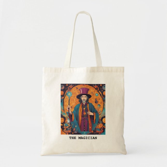 TOTE BAG LA CARTE MAGICIENNE - TAROT (Devant)