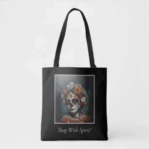 Tote Bag La Catrina Esprit Éternel Dia de los Muertos
