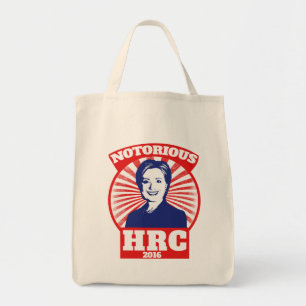 Tote Bag La célèbre Hillary Clinton du CDH 2016