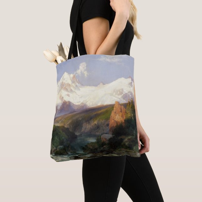 Tote Bag La chaîne de Teton (De près)