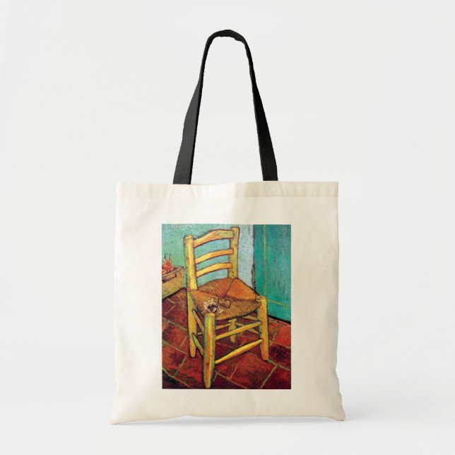 Tote Bag La Chaise de Vincent avec pipe (Devant)
