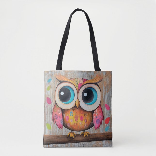 Tote Bag La chouette de Whoo’s Lookin (Devant)