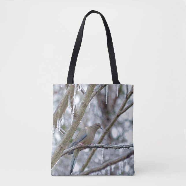 Tote Bag La colombe en deuil (Devant)