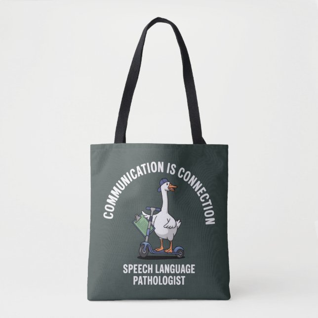Tote Bag La communication est une parole de connexion Langu (Devant)