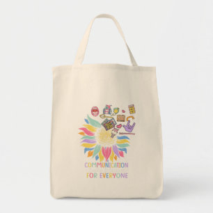 Tote Bag La Communication Semble Différente Pour Tout Le Mo