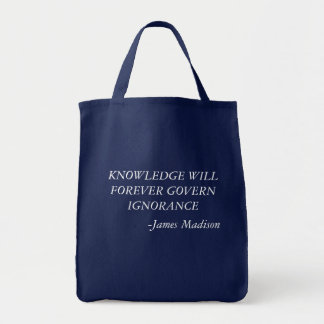 Tote Bag La connaissance régira pour toujours l'ignorance