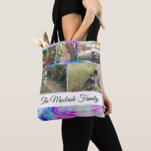 Tote Bag La coutume ajoutent votre propres collage et nom