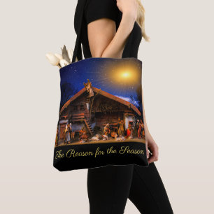 Tote Bag La Crèche de la Raison de la Saison