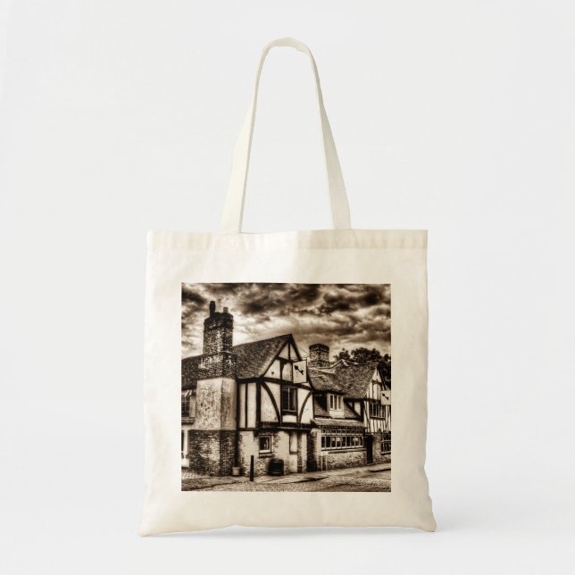 Tote Bag La croix verrouille le Pub Dagenham (Devant)