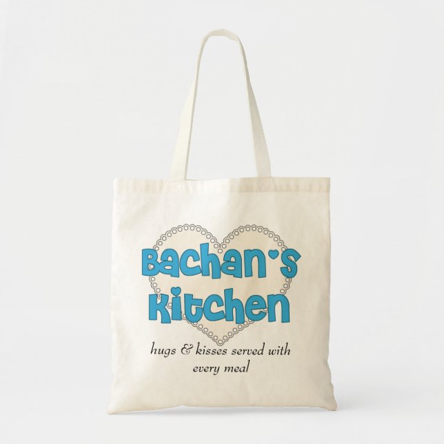 Tote Bag La cuisine fourre-tout de Bachan (Devant)