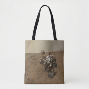Tote Bag La Curiosité A Rover Sur La Surface De Mars.