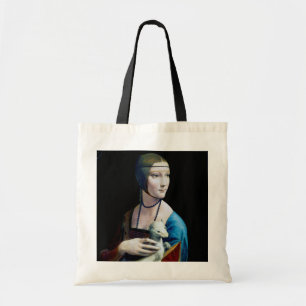 Tote Bag La Dame avec une mine, Léonard de Vinci