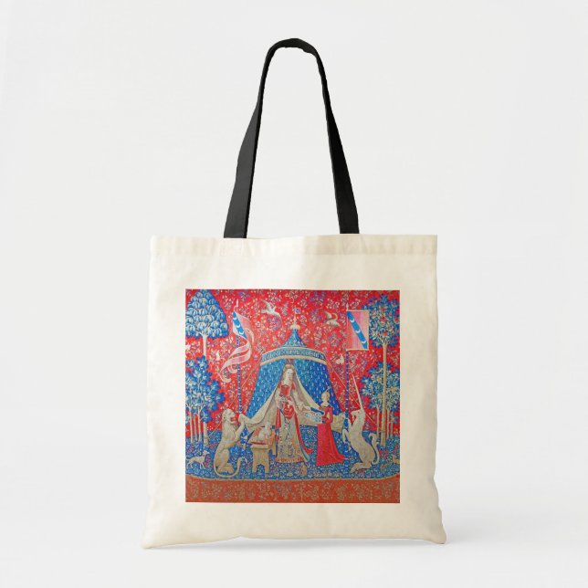 Tote Bag La Dame et la licorne / A Mon Seul Desir (Devant)