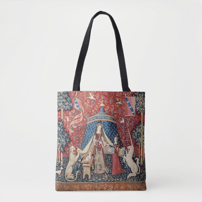 Tote Bag La Dame et l'Unicorne, À mon seul désir (Devant)