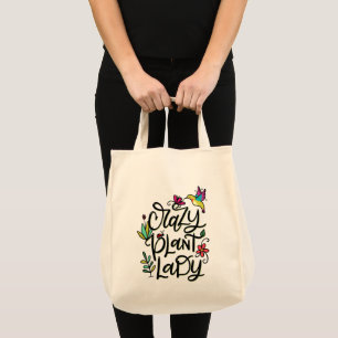 Tote Bag La Dame Plante folle