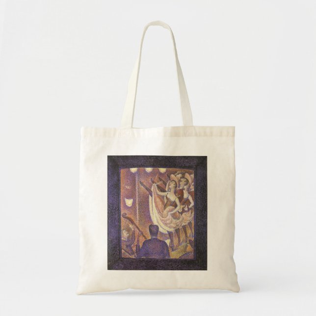 Tote Bag La danse cancan, Le Chahut de Georges Seurat (Devant)