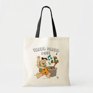Tote Bag La danse de Flintstone des Flintstones   Fred