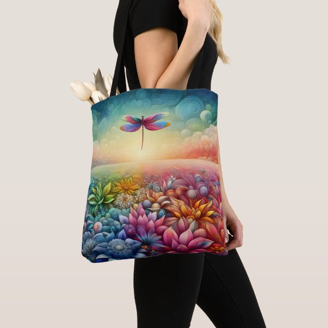 Tote Bag La Danse de la libellule (De près)