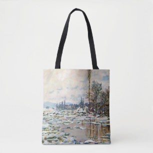 Tote Bag La débâcle des glaces par Claude Monet