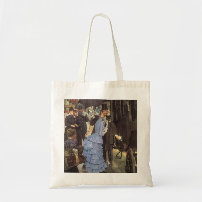 Tote Bag La Demoiselle d'honneur (alias La Voyageuse) de Ja (Devant)