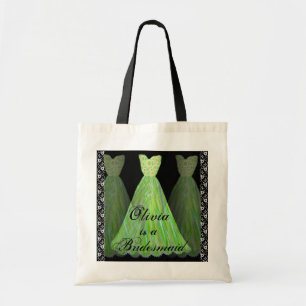Tote Bag La demoiselle d'honneur de VERT de CHAUX habille