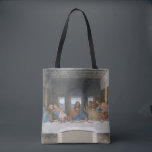 Tote Bag La Dernière Cène, Léonard de Vinci, 1495-1498<br><div class="desc">Leonardo di ser Piero da Vinci (avril 1452 - mai 1519) connu sous le nom de Léonard de Vinci était un polymath italien de la Renaissance dont les domaines d'intérêt comprennent l'invention, le dessin, la peinture, la sculpture, l'architecture, la science, la musique, les mathématiques, l'ingénierie, la littérature, l'anatomie, la géologie,...</div>