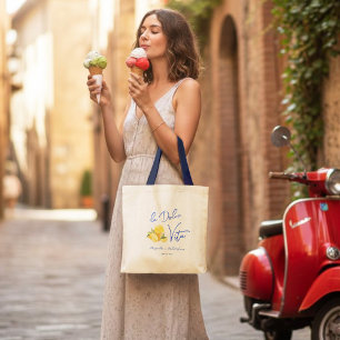 Tote Bag La Dolce Vita Fête des mariées d'été italienne