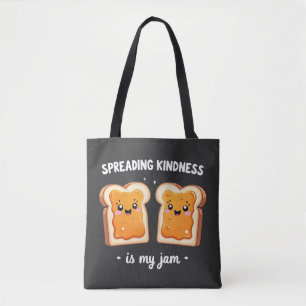 Tote Bag La douceur de propagation est ma confiture Funny P
