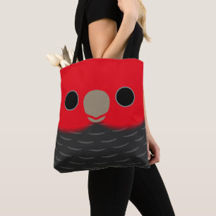Tote Bag La face d'un cacatoès Gang-gang mâle