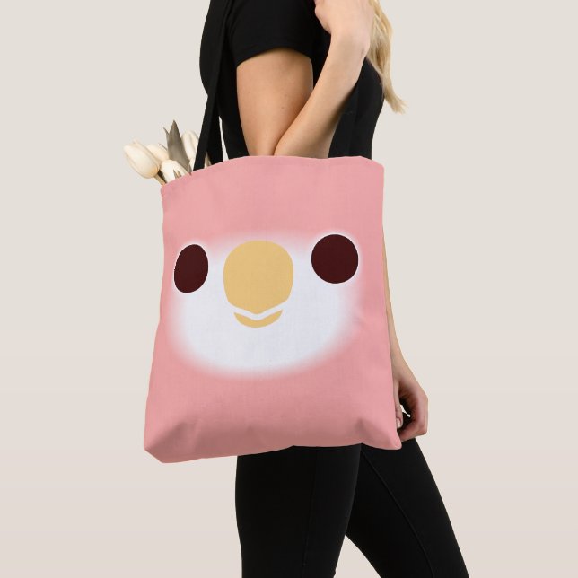 Tote Bag La face d'un perroquet de Rubino Bourke (De près)