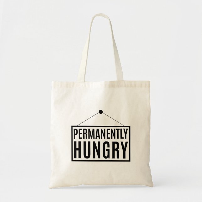 Tote Bag La faim permanente (Devant)
