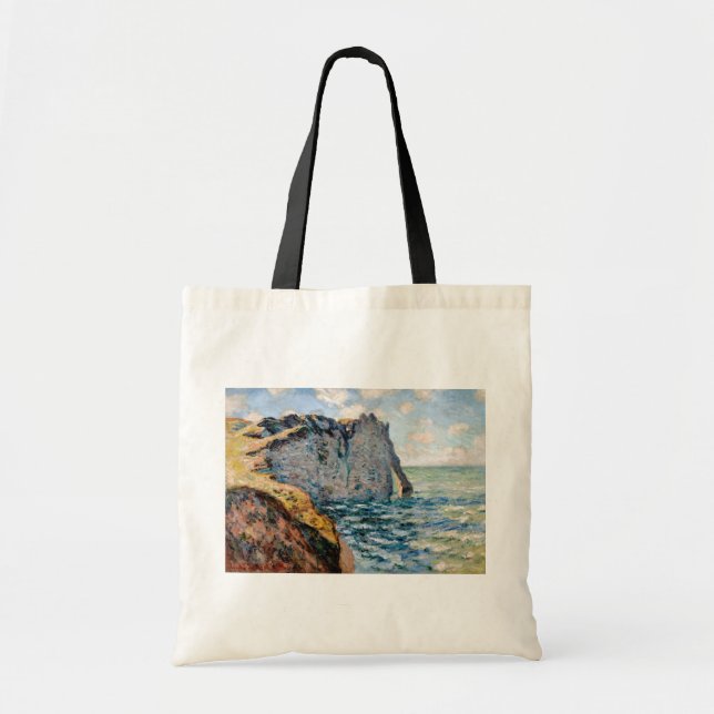 Tote Bag La falaise d'Aval, Monet (Devant)