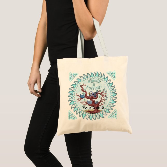 Tote Bag La famille est éternelle (Devant (produit))